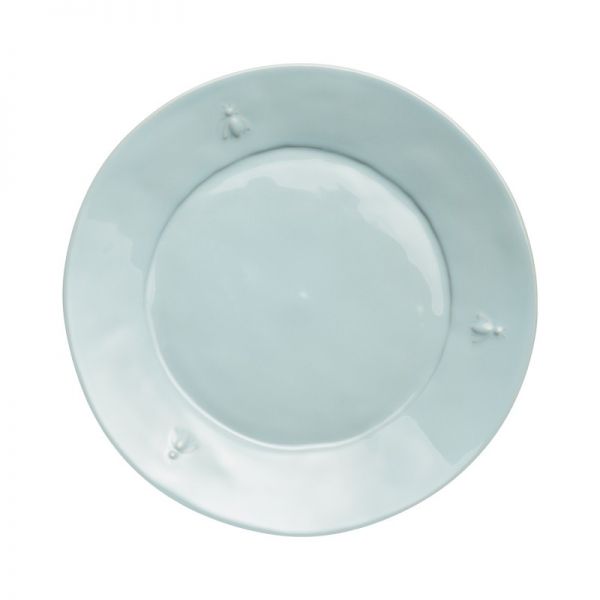 Набор из 4-х тарелок Д27,4 см, керамика, цвет голубой с пчелой, ABEILLE, La Rochere, 598220